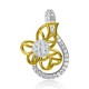 Beautifully Crafted Diamond Pendant Set with Matching Earrings in 18k gold with Certified Diamonds- LPT2170P, LPT2170PE